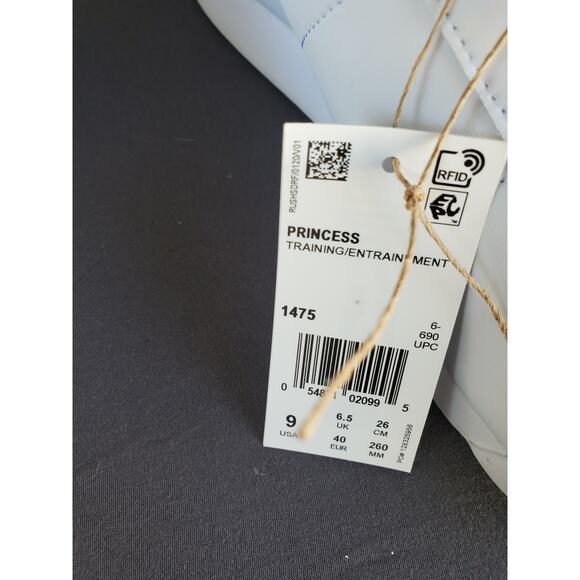 Reebok Classic White Princess Tennis Shoes. New. Size 9 Retro comfort sneakers - Picture 4 of 5